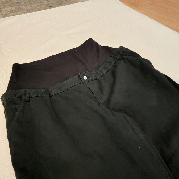 ASOS maternity black baggy jeans. Women's plus size 16. - Picture 5 of 16